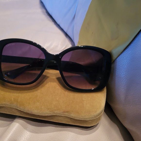 Gucci GG0762S 001 Black Butterfly - Picture 4 of 11